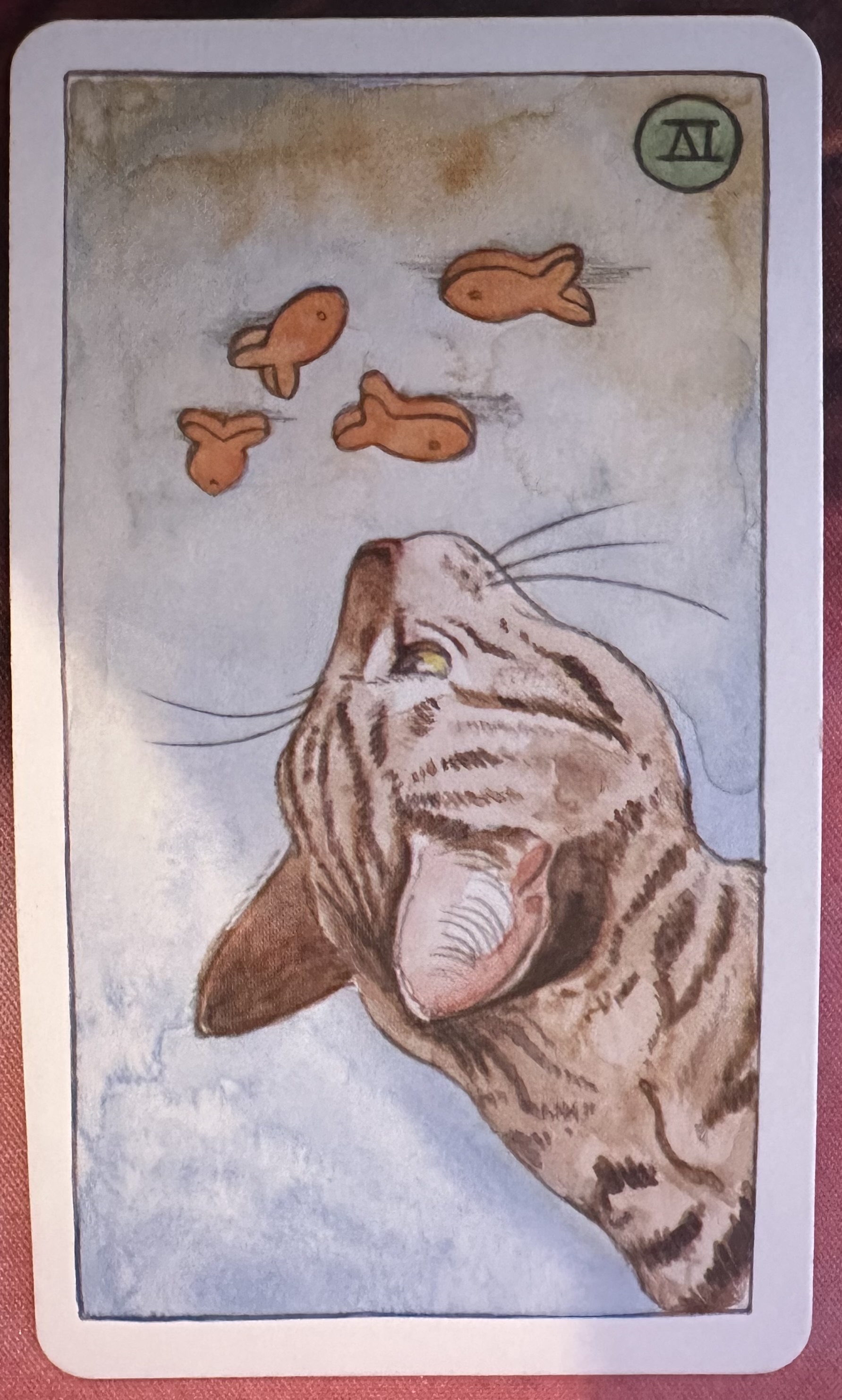 <p>Four of Pentacles (IV) Reversed</p>