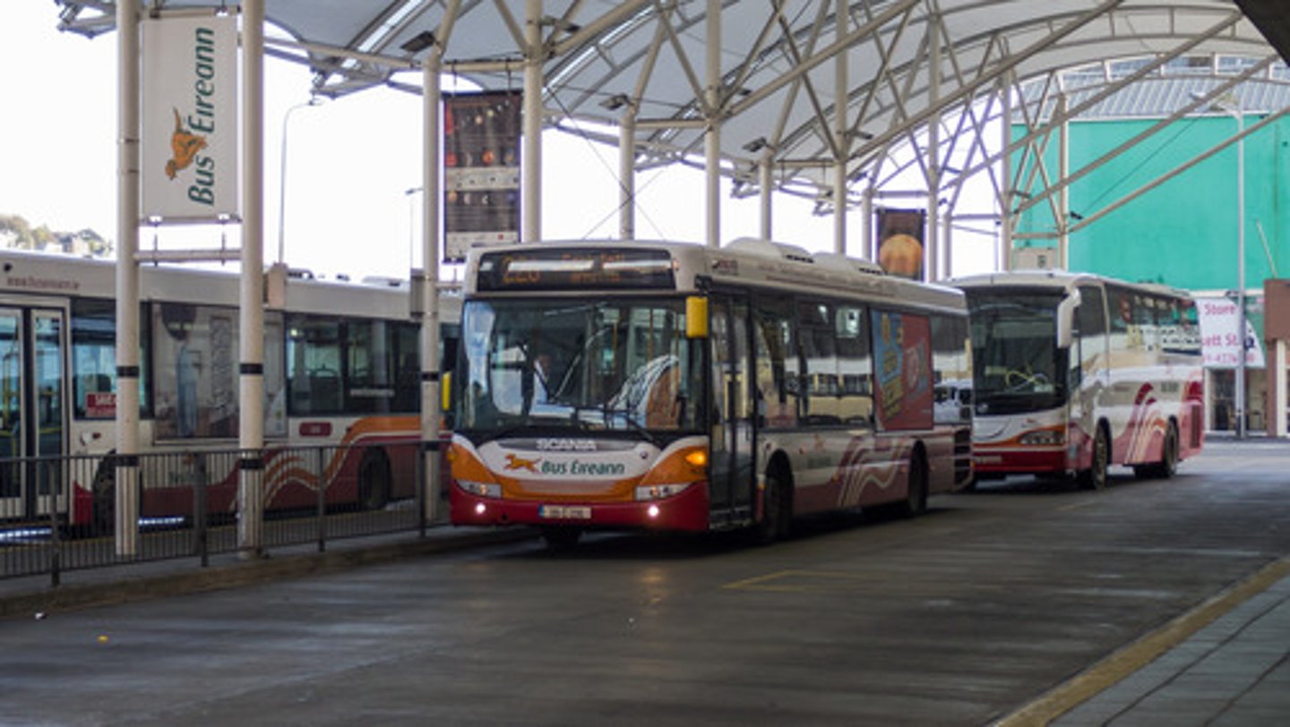 <p>la estación de autobuses</p>
