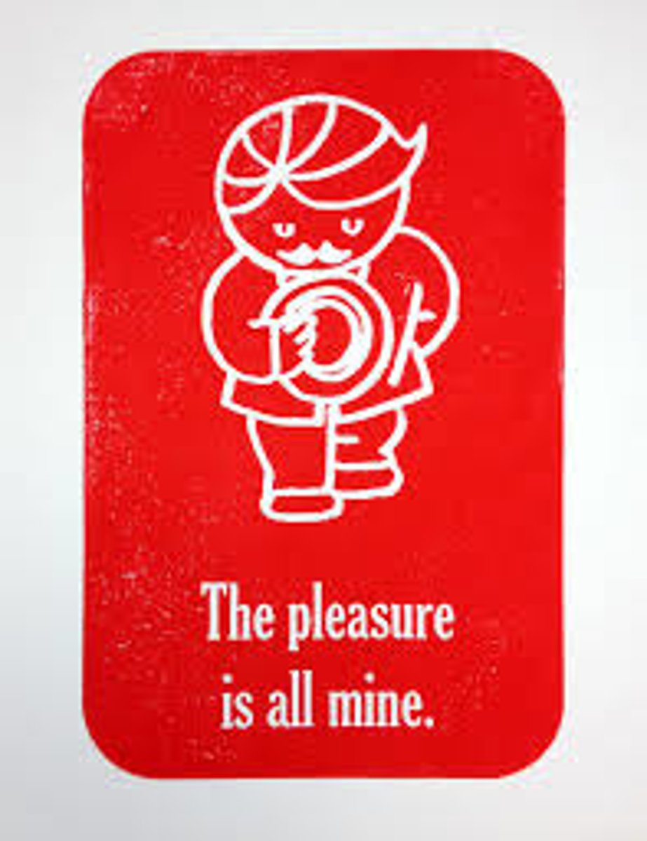<p>The pleasure is mine</p>