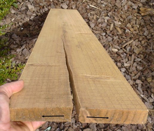 <p>Too rapid drying</p>