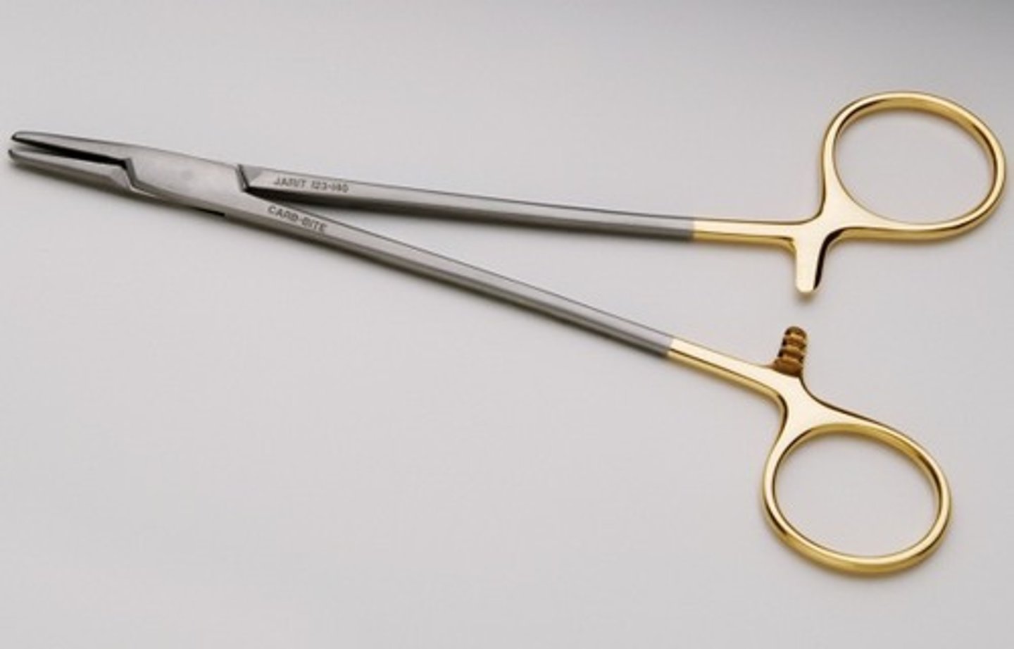 <p>To drive suture needles through tissue that requires suturing and to assist in tying sutures (MOST COMMON)</p>