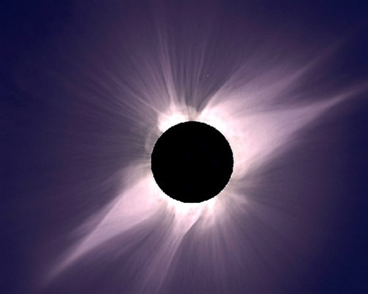 <p>A solar eclipse during which the Sun is completely hidden by the Moon, or a lunar eclipse during which the Moon is completely immersed in Earth's umbra.</p>