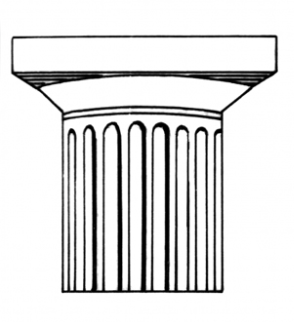 <p>Name this type of greek pillar&nbsp;</p>