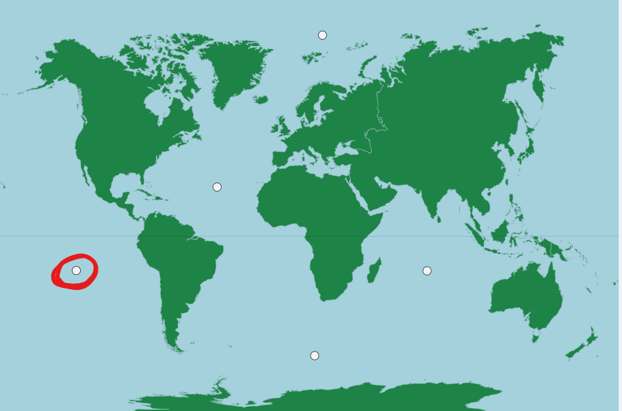 <p>What major ocean is this?</p>