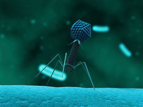 <p>bacteriophages</p>