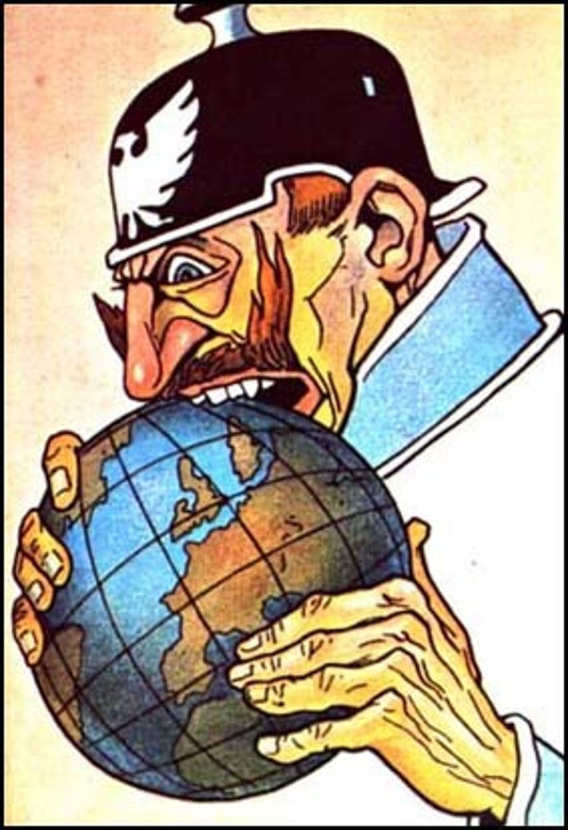 <p>World politics</p><p>The policy of making Germany a major global power through an expanding navy and the acquisition of colonies</p><p>- Twinned with sammlungspolitik</p><p>- Wilhelm II's dream</p><p>- German policy after 1897</p><p>- Turning point in German history</p><p>- Wilhelm wanted Germany to be on par with UK</p>