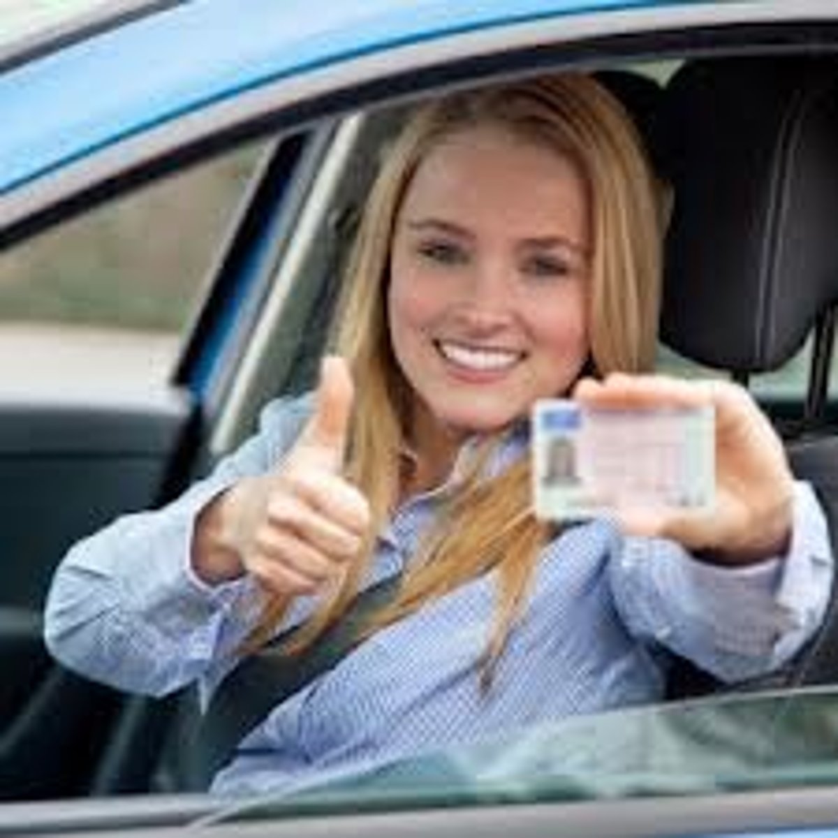 <p>to have a driver's license</p>