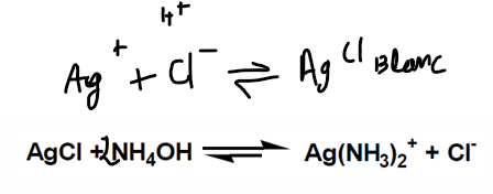 <p>séparer l’Ag+ puis d’identification</p>