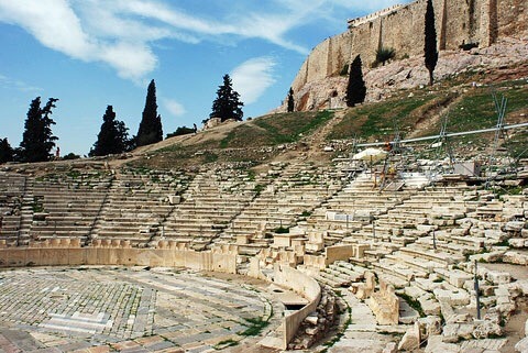 <p>&quot;Prototype of all greek theaters&quot;</p>