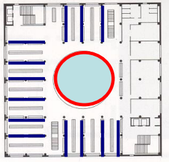 <p>UNED Library, Linazasoro, 1993</p>