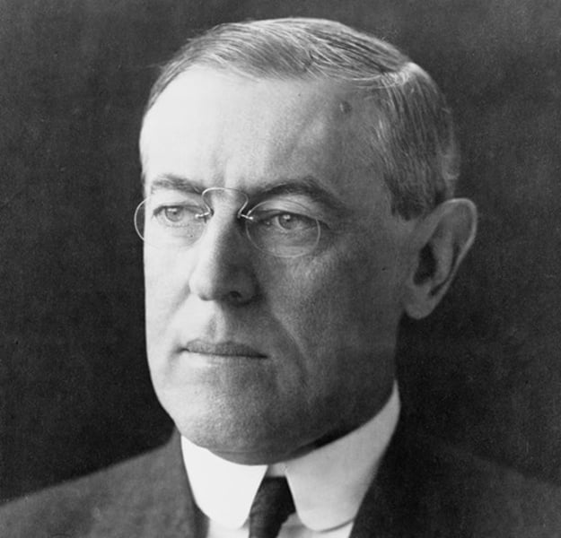 <p>American President who led the US into WWI. Later wrote a plan for post-WWI peace known as the Fourteen Points.</p>