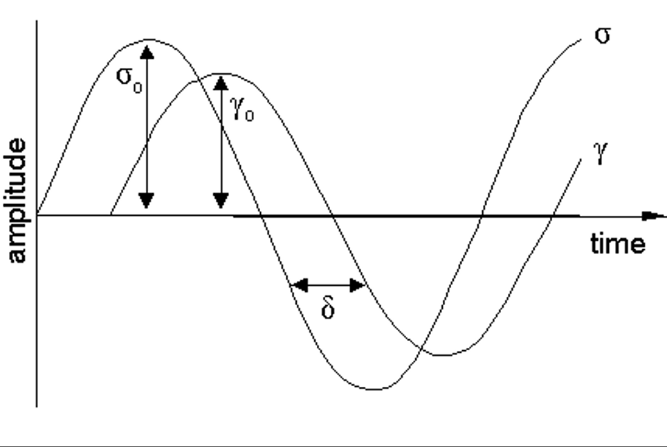 <p>this figure best shows which viscoelastic phenomenon? </p>