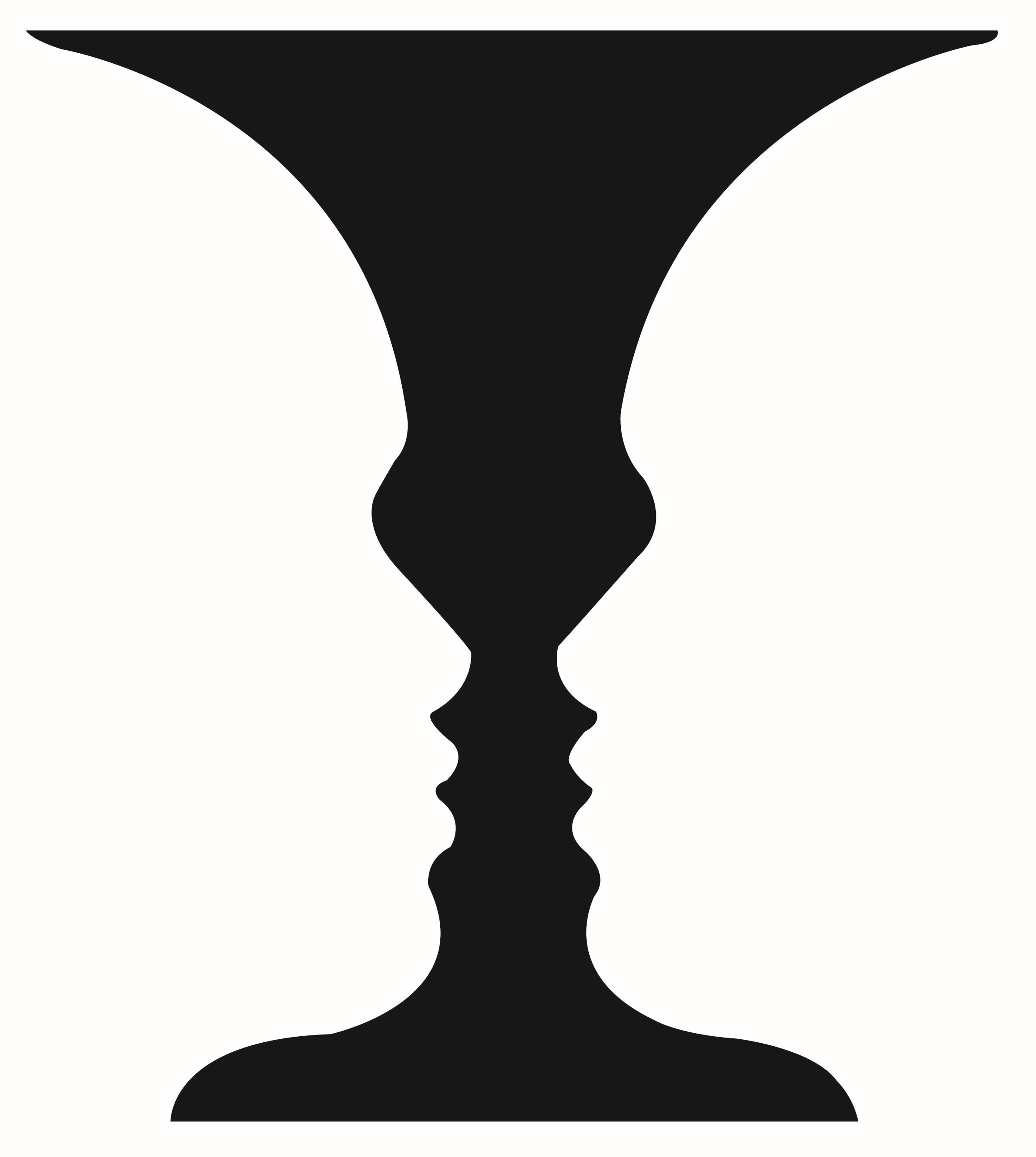 <p>the organization of the visual field into objects (the figures) that stand our from their surrounding (the ground)</p>