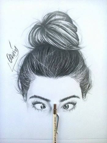 A binocular cue - the extent to which the eyes converge/move inward the closer an object is (cross eyed)