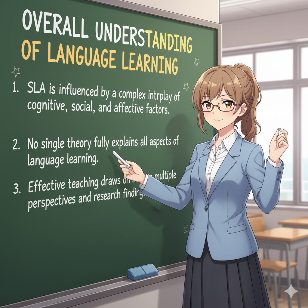 <p>Overall Understanding of Language Learning</p>