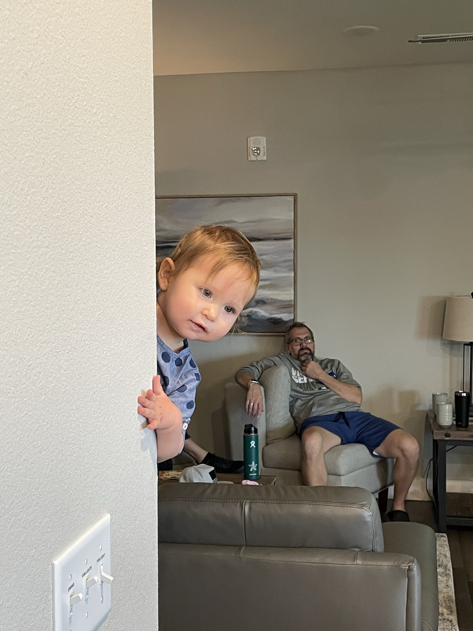 \#14 Grandkid - Age: 1

Parents: Genevieve + Danon

“Most likely to win a staring contest”