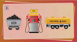 <p>Sources of energy that have accumulated in nature over a long period of time and cannot be quickly replaced once exhausted.</p><p>For example: Petrol, Coal</p>