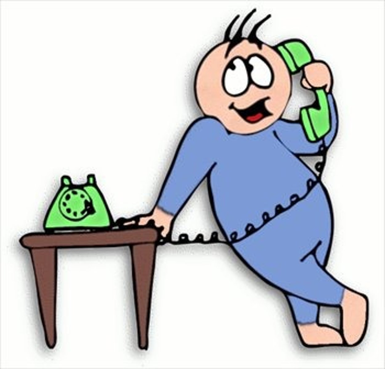 <p>to call (on the phone)</p>