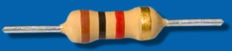 <p>In this resistor, list what each band means:</p>