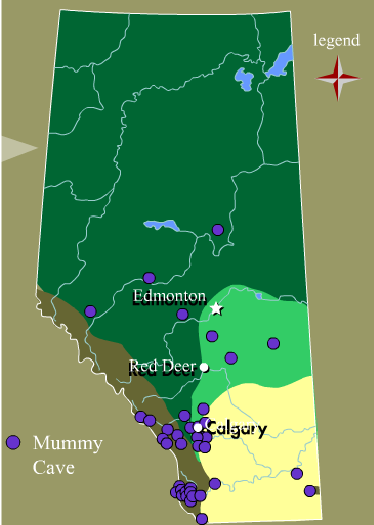 <ul><li><p>7,500–5,000 years ago.</p></li><li><p>Known as the <strong>“Mummy Cave Period.”</strong></p></li><li><p><strong>Hotter, drier climate</strong> with droughts.</p></li><li><p><strong>Bison jumps</strong> (e.g., Head-Smashed-In) appear.</p></li><li><p>Introduction of the <strong>atlatl</strong> (spear-thrower) → increased <strong>accuracy and speed</strong>.</p></li></ul><p></p>