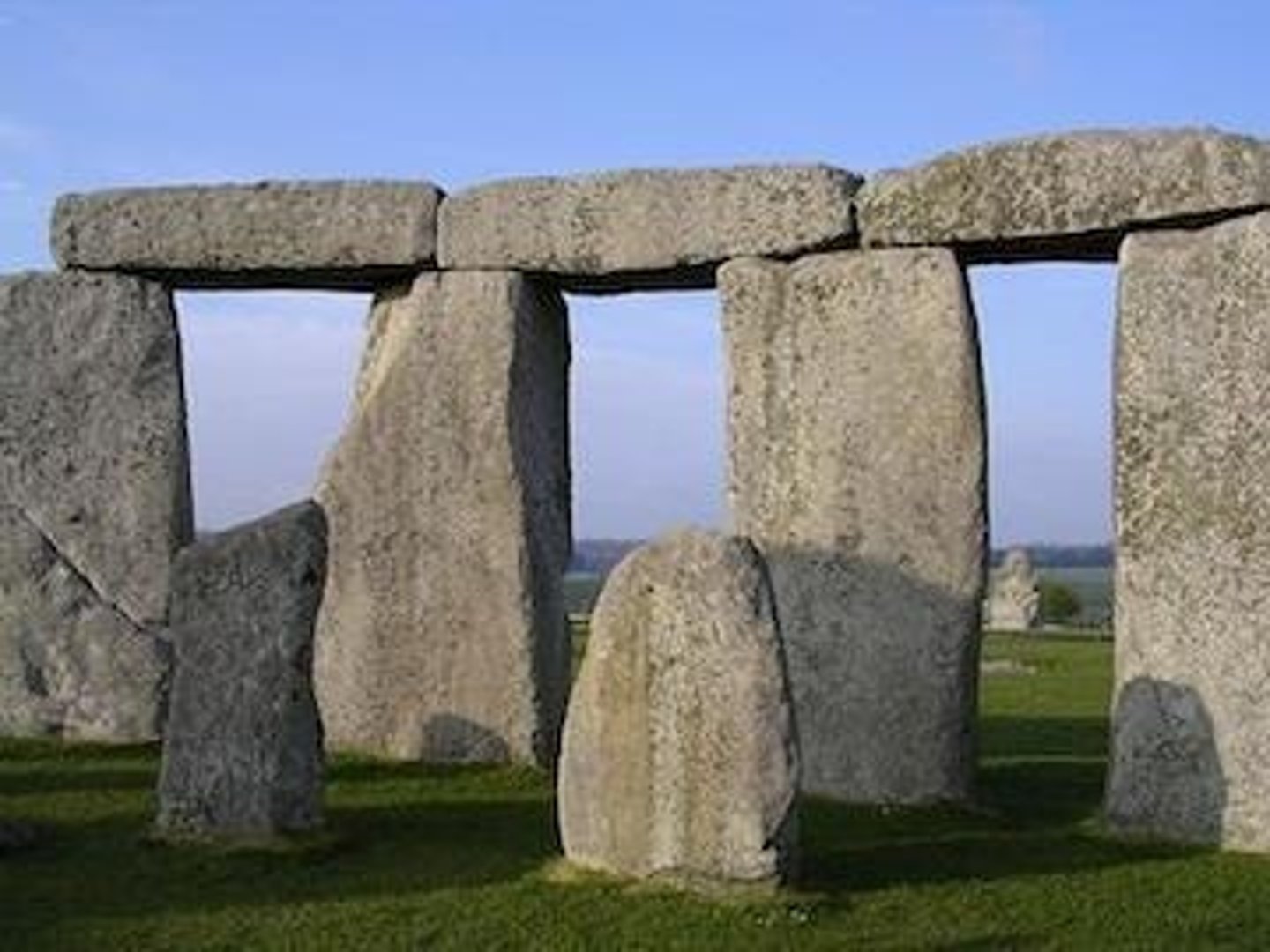 <p>Stonehenge is characterized by a post and lintel structure.</p>