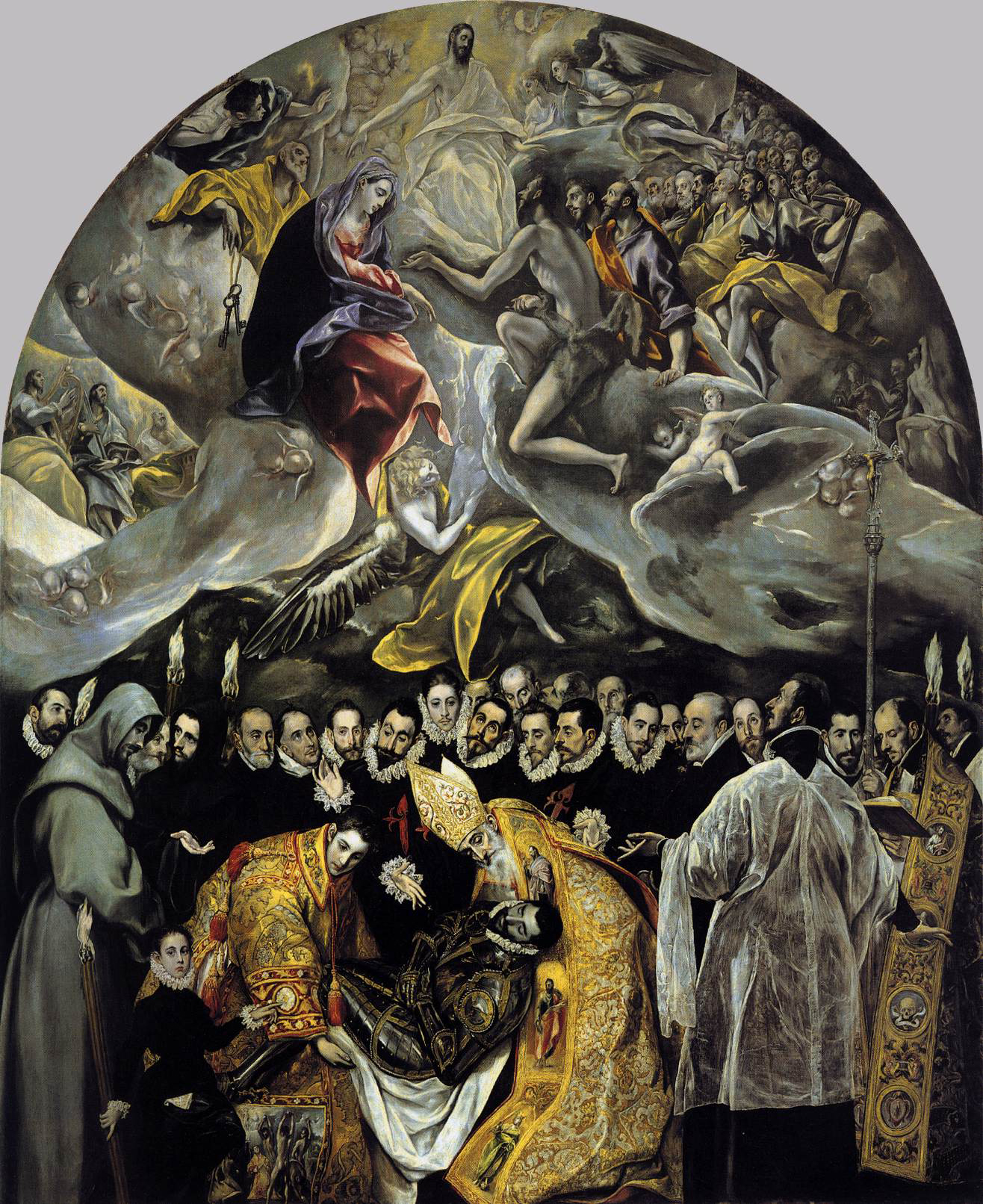 <p>The Burial of the Count of Orgaz (1586–1588)</p>