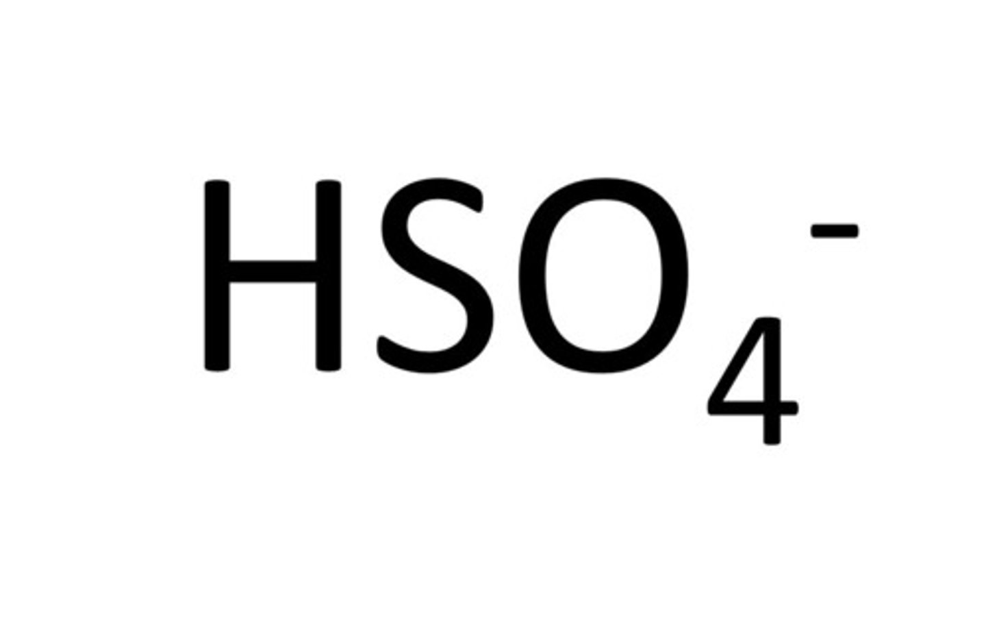 <p>HSO_4 -</p>