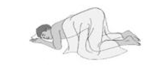 knee-chest