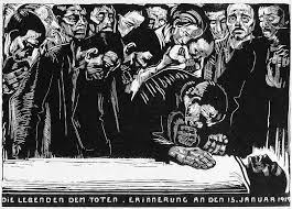 Kathe Kollwitz Memorial Sheet for Karl Liebknecht