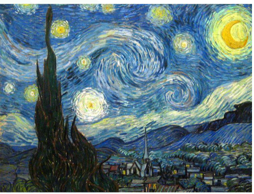 <p>IMAGE: The Starry Night</p>