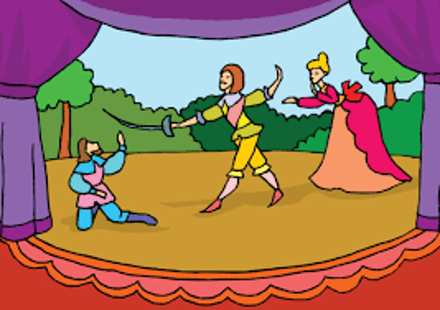 <p>une pièce de théâtre</p>