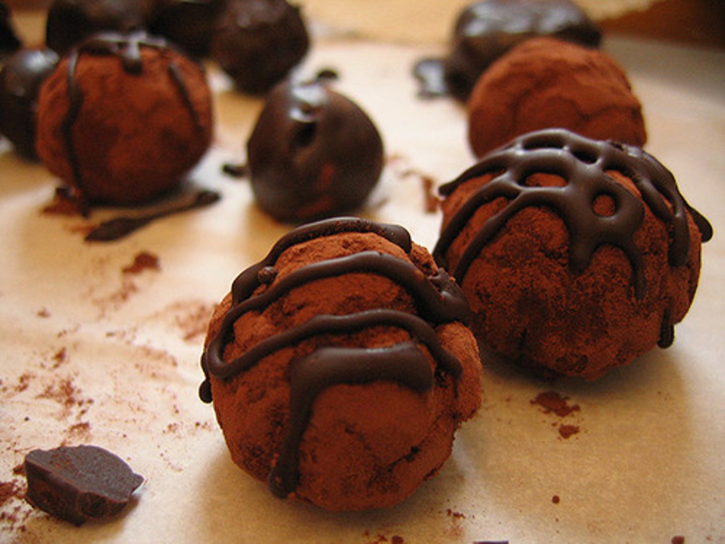 <p>A strong-smelling underground fungus that resembles an irregular, rough-skinned potato, growing chiefly near the roots of broad-leaf plants. They are a culinary delicacy.</p>