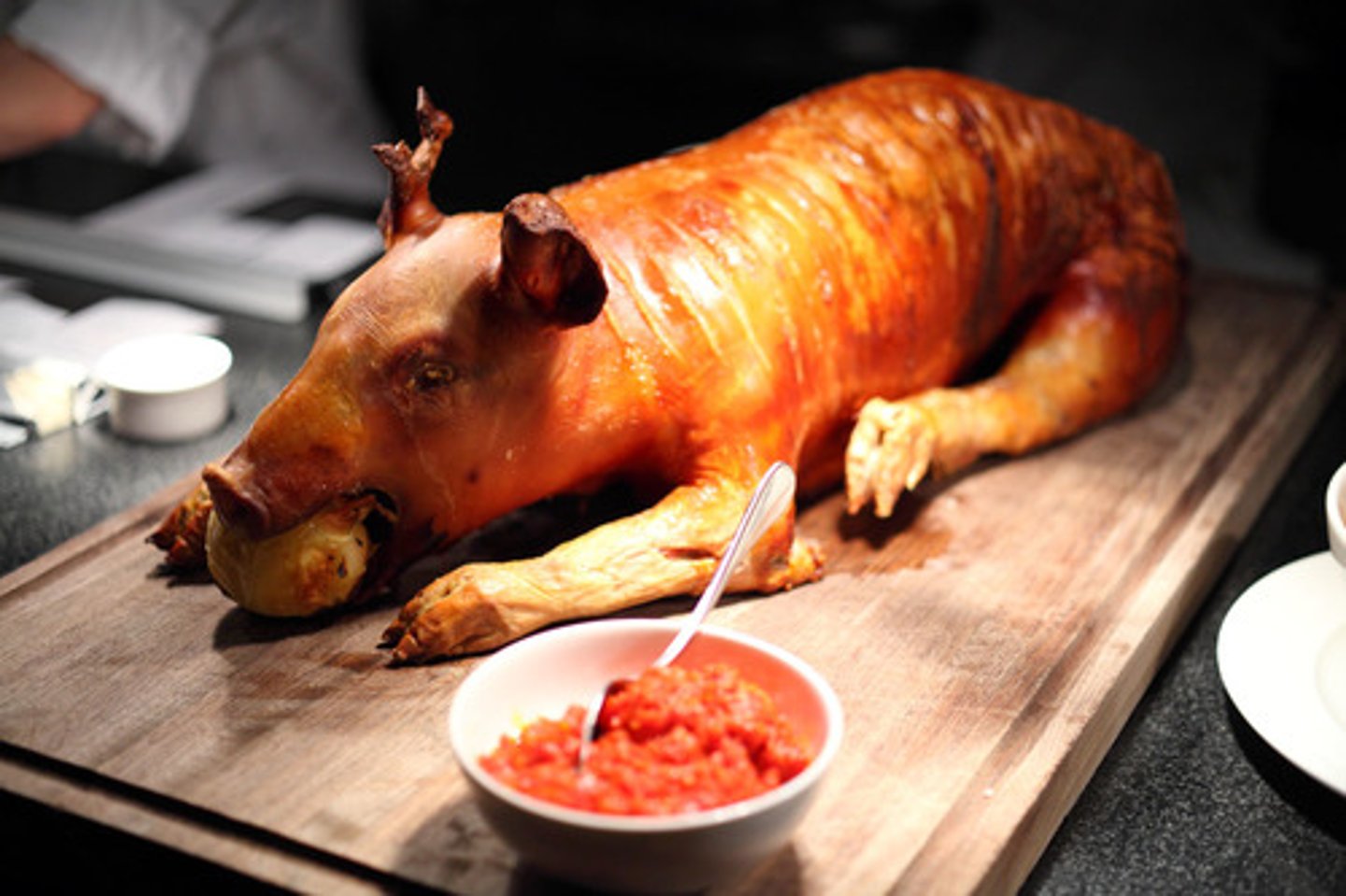 <p>roast pork/suckling pig</p>