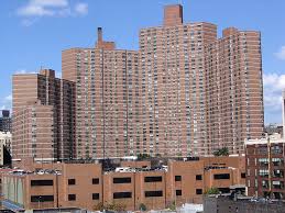 <p>A public housing</p><p>My friend lives in social housing.</p>
