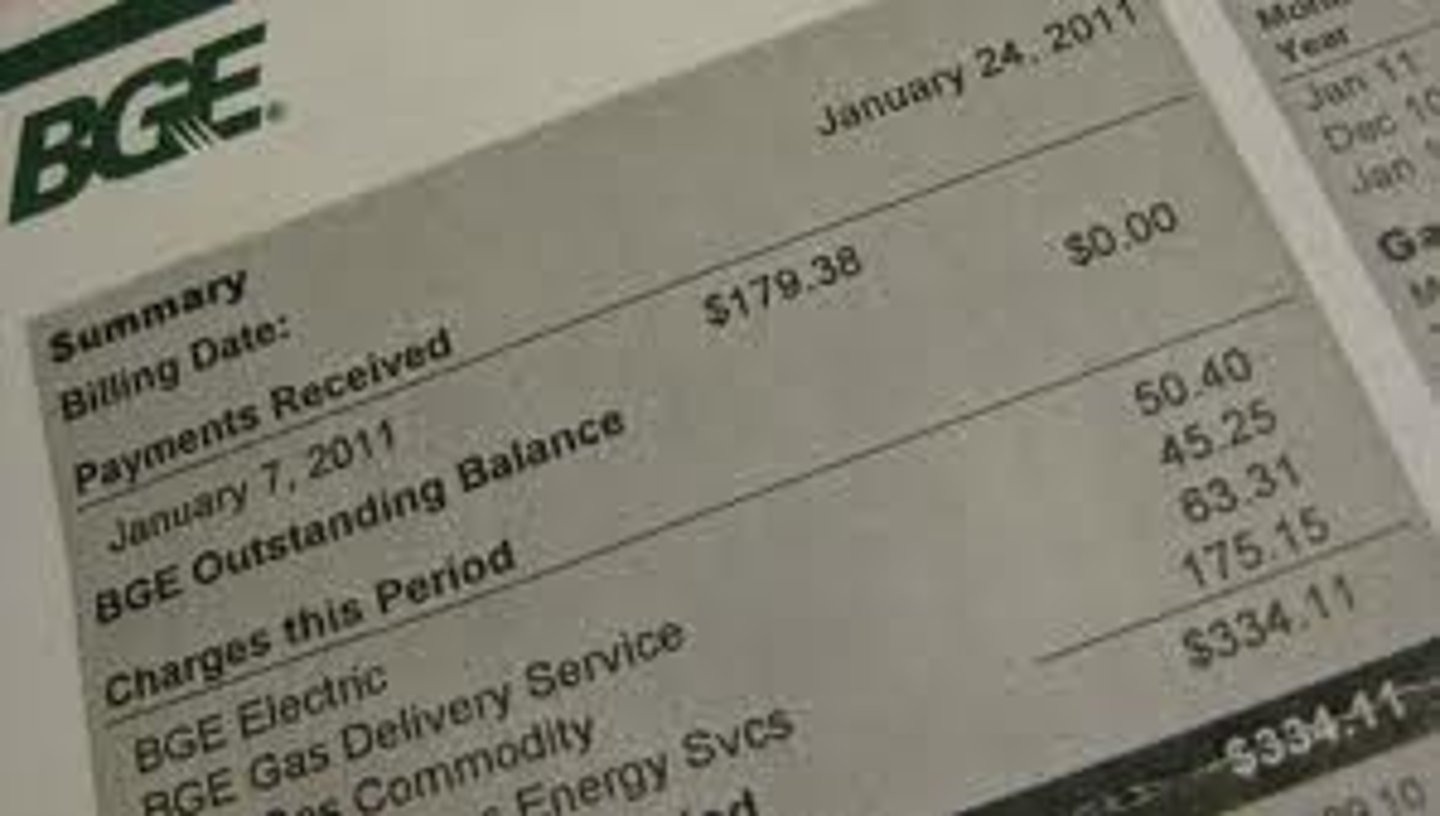 <p>electricity bill</p>