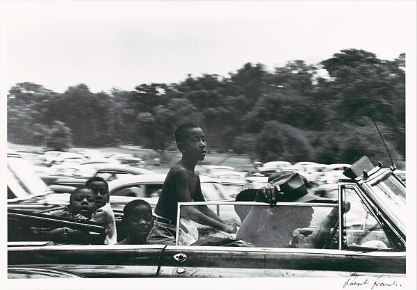 <p>Robert Frank — <em>Belle Isle, Detroit</em> (1955)</p>
