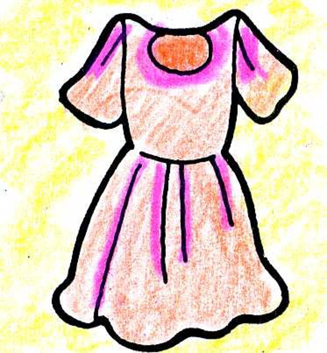 <p>They have beautiful dresses.</p>