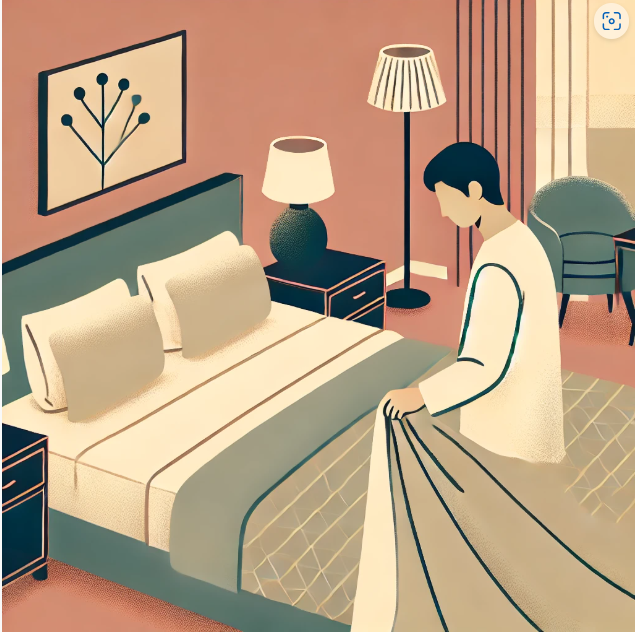 <p>To go to bed</p>