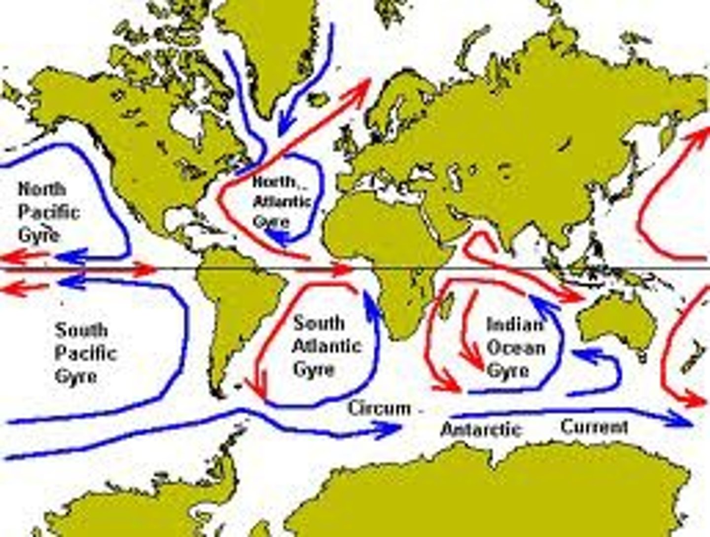 <p>Gulf Stream Mexico north eastwards Atlantic ocean where it splits to form North Atlantic drift and cod canary current the (NAD) flows past the west coast of ireland</p>