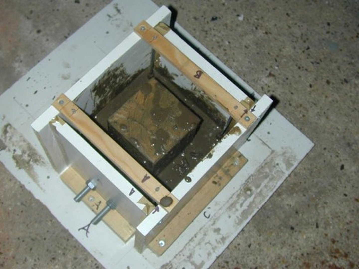 <p>the act of creating something by casting it in a mold</p>