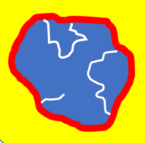 <p>What is the name of the red region?</p>