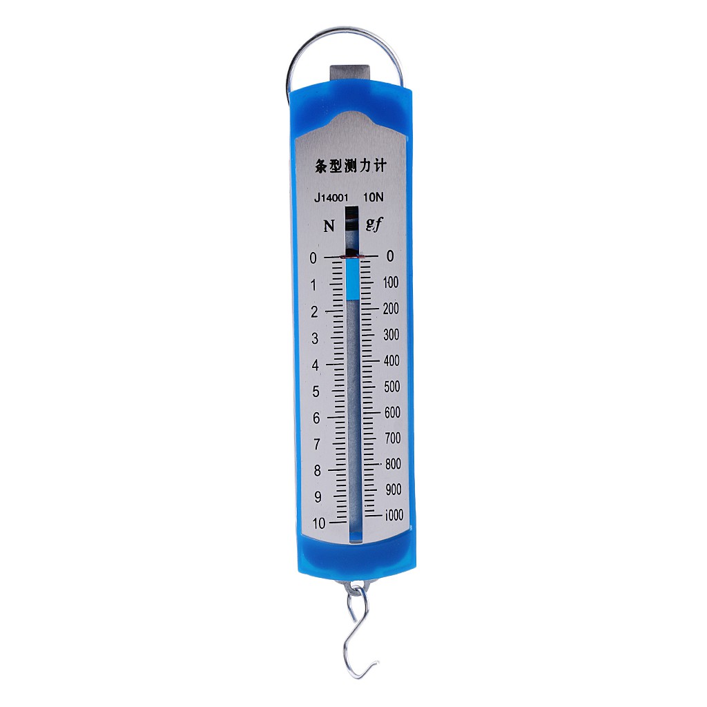 <p>is yet another measuring instrument used in most laboratories. It consists of a <strong>hook and a graduated scale</strong>. The graduated scale then displays the weight of the object.</p>