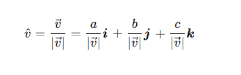 <p>A unit vector</p>