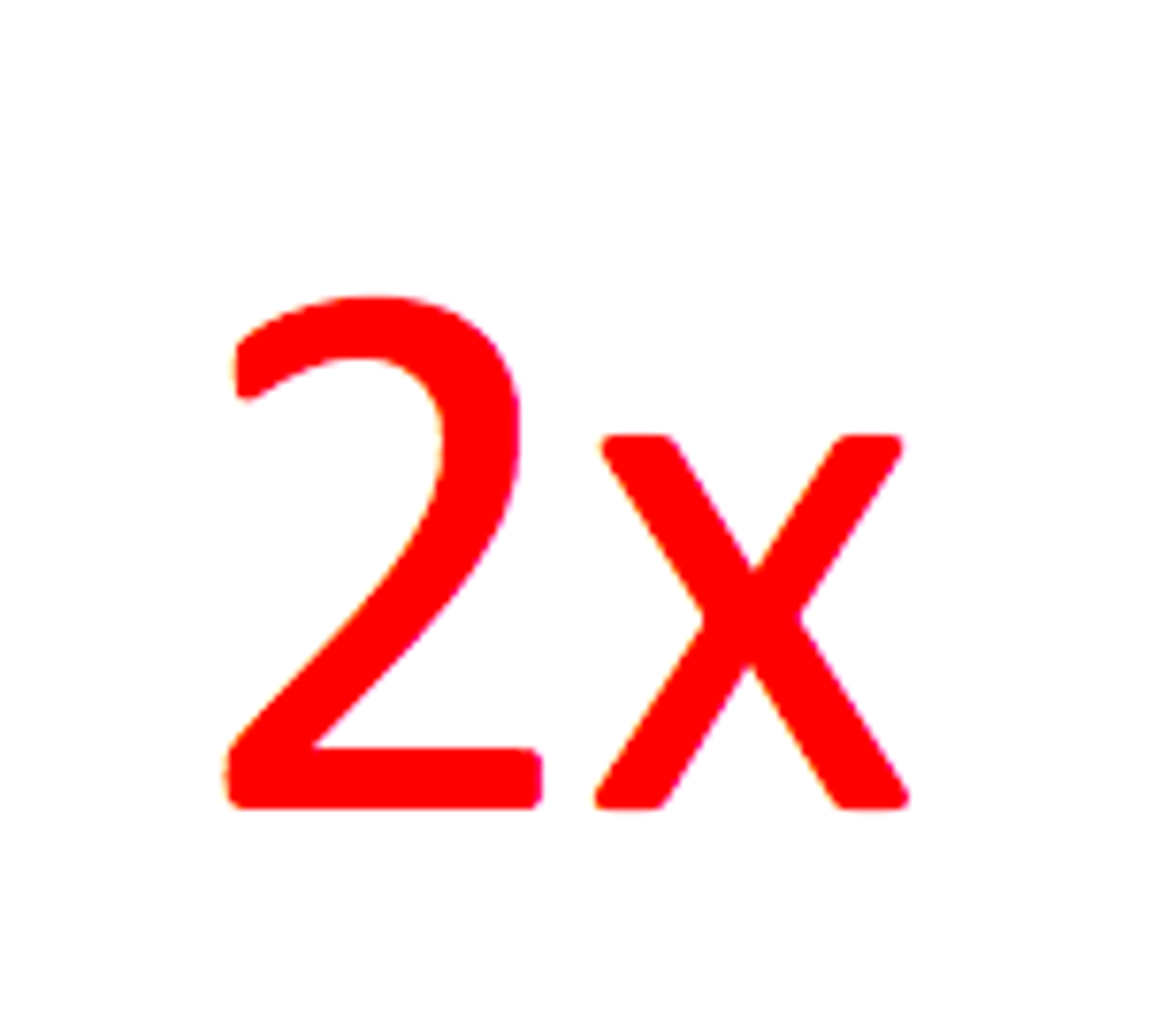 <p>twice; two times</p>