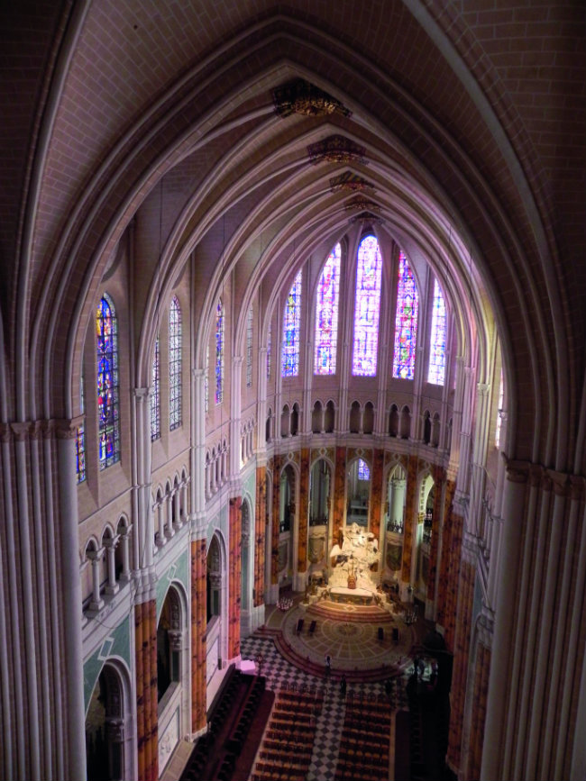 Chartres Cathedral, Chartres France, Gothic Europe, Limestone and Stained Glass