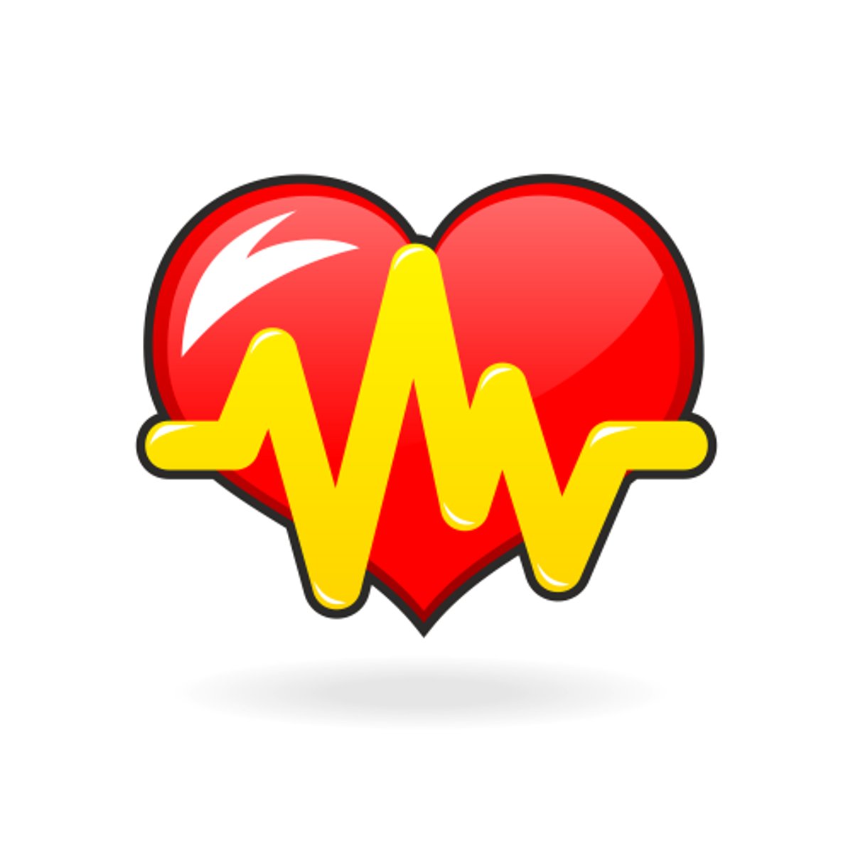 <p>(of the heart) beat rapidly, strongly, or irregularly</p>