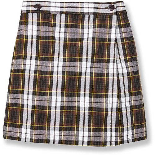 <p>2 panel skort with elastic waist (St. Timothy)</p>
