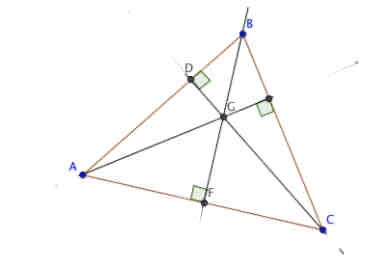 <p>Intersection of 3 Altitudes</p>