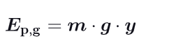 <p>Gravitational potential energy is the work required to move an object vertically in a gravitational field.</p>