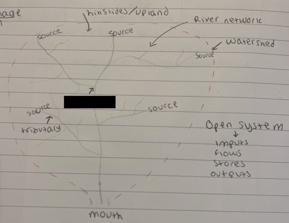 <p>what is this part where the tributaries meet</p>